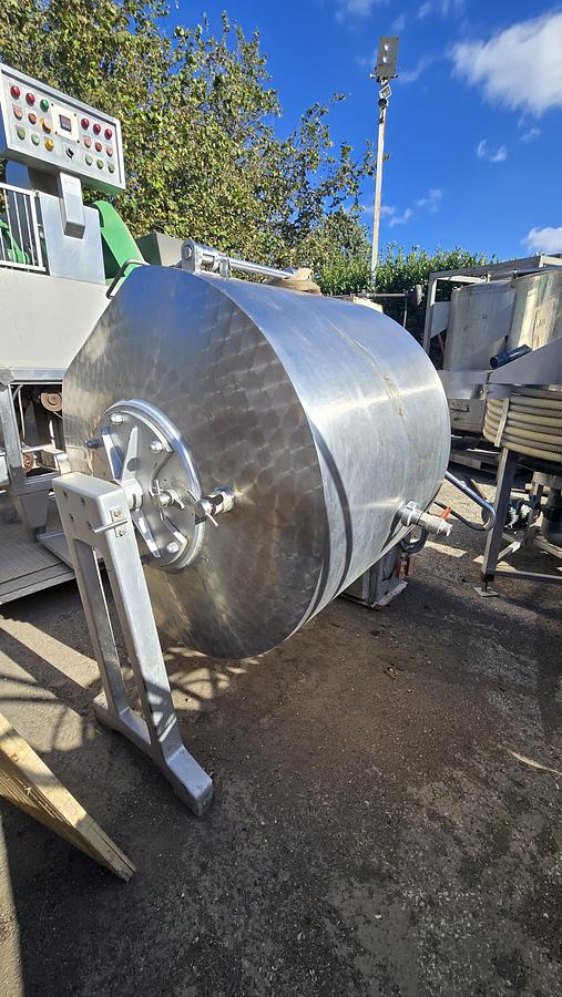 Usato 1996 Zangola SOTTOTUOTO per Carni LORENZON Z600 - VACUUM-PACKED Meat Churn
