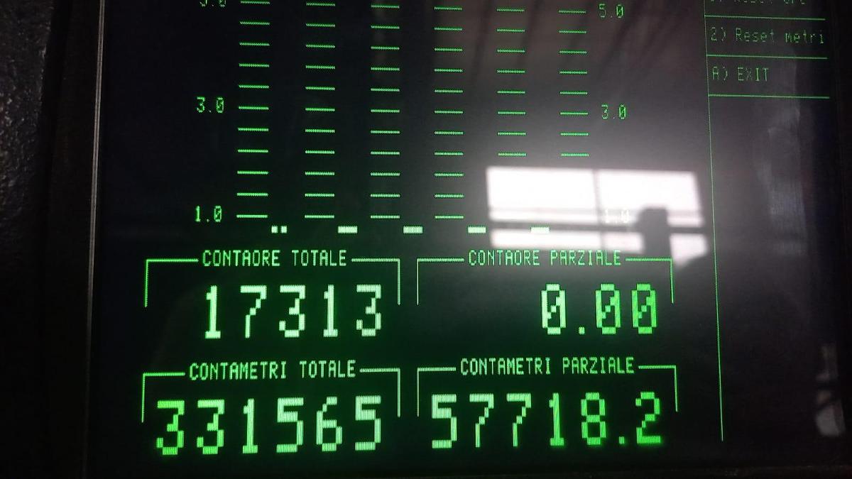 Usato 1994 Bisellatrice BAVELLONI B73 CN - Glass Bevelling Machine