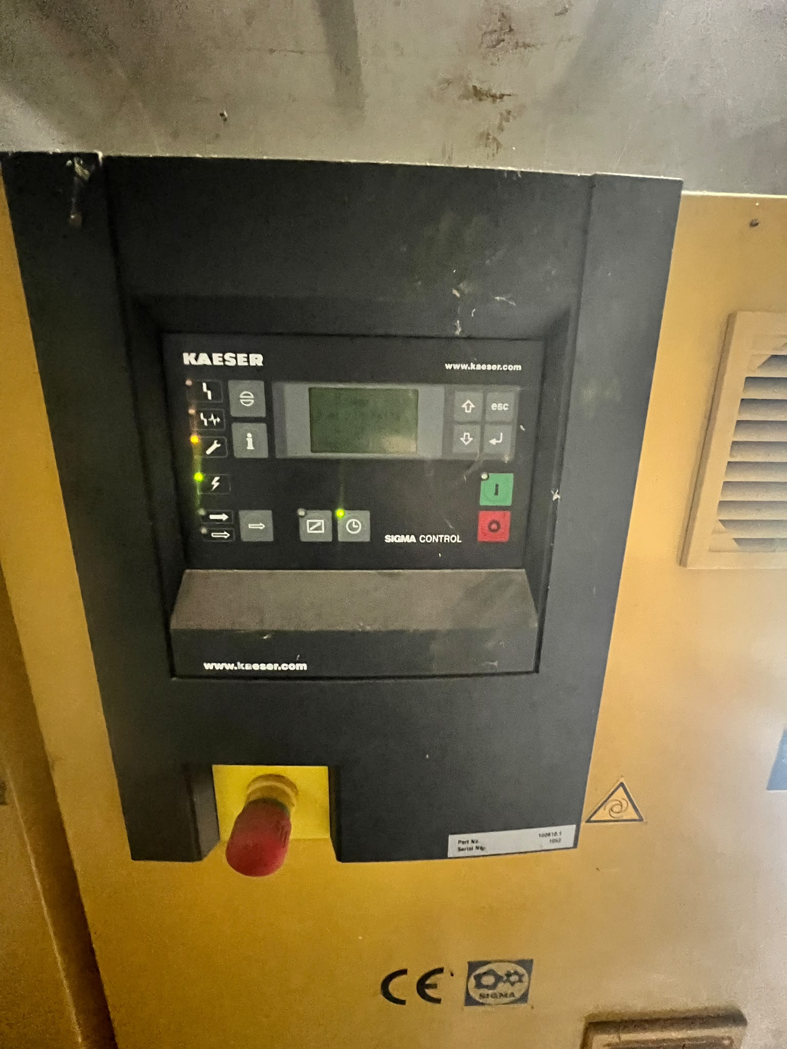Usato 2008 Compressors KAESER ASD 57 - SM 12 - TC 44