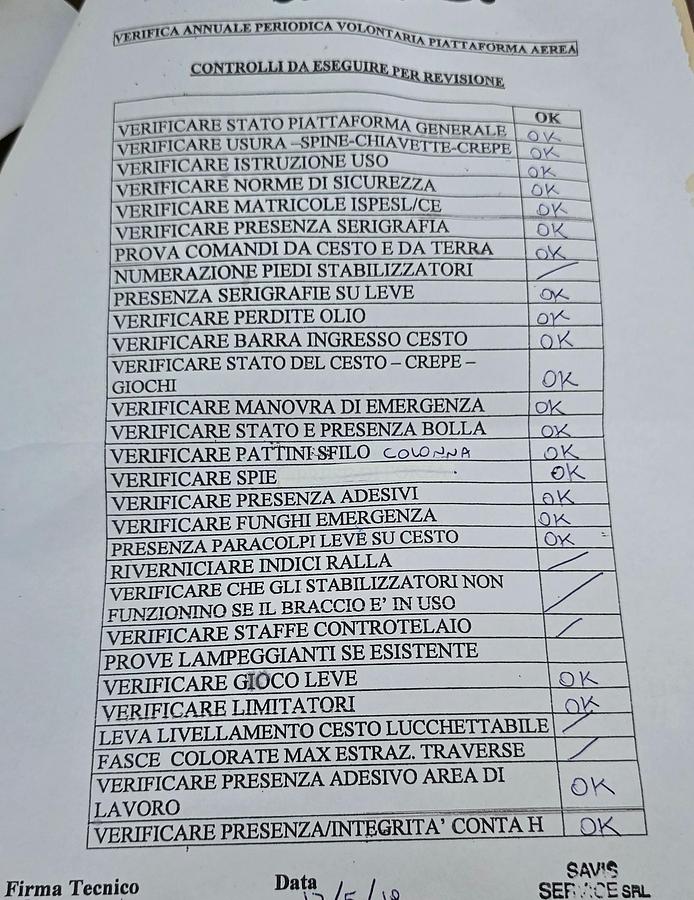 Usato 2000 Piattaforma elevatrice Pinguely-Haulotte HM 10P - Lifting platform