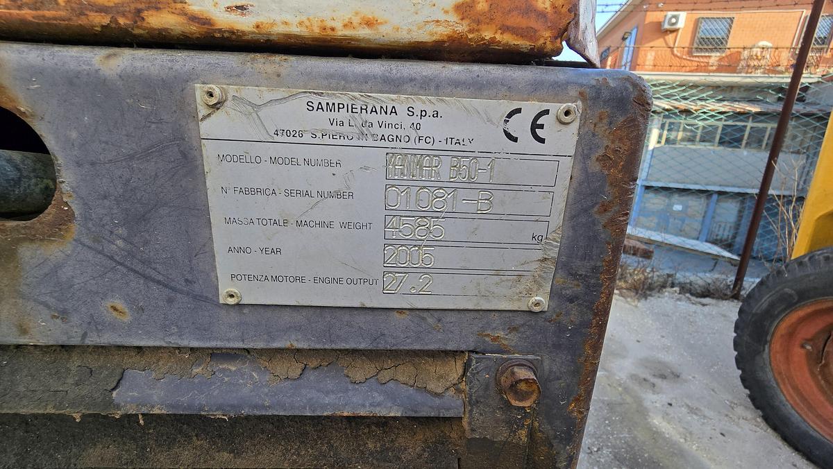 Usato 2001 Mini Escavatore YANMAR  B50-1  - mini-Excavator