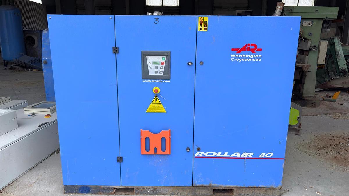 Usato 2006 Compressor system Worthington Creyssensac Rollair RLR 75 / 80