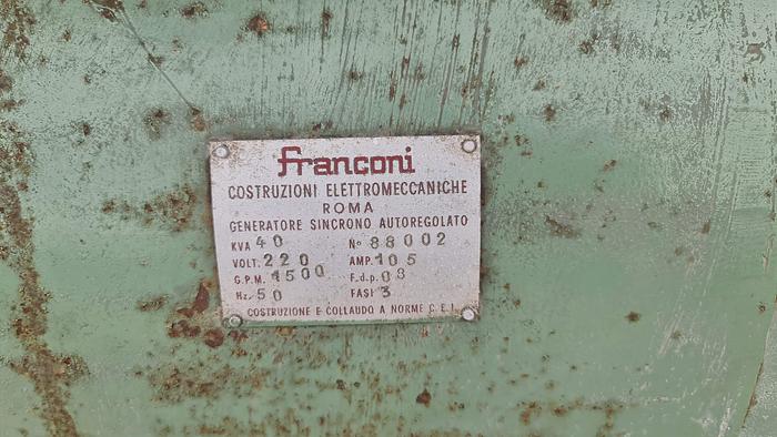 Usato 1994 Generator PERKINS 4.236 - 40kva