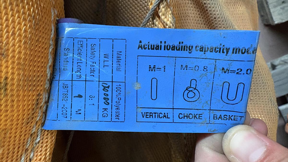 Usato Cavi di Sollevamento Anello Chiuso - Closed Loop Round Slings