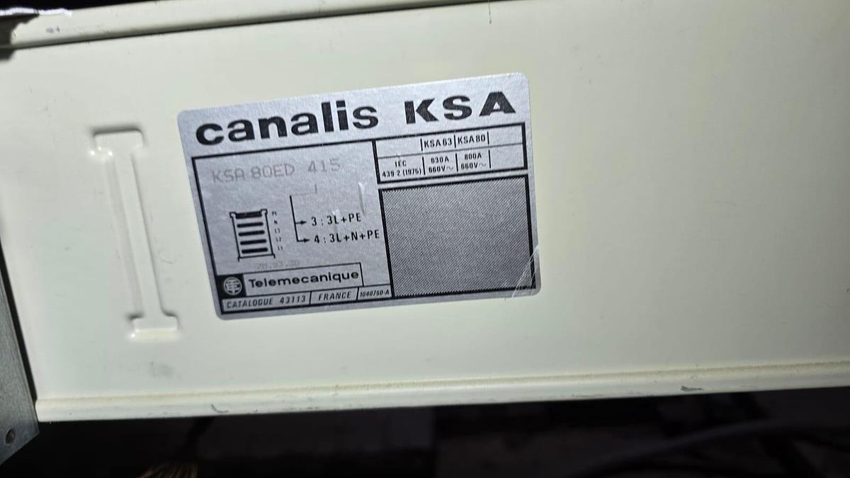 Usato 2001 Telemecanique CANALIS KSA