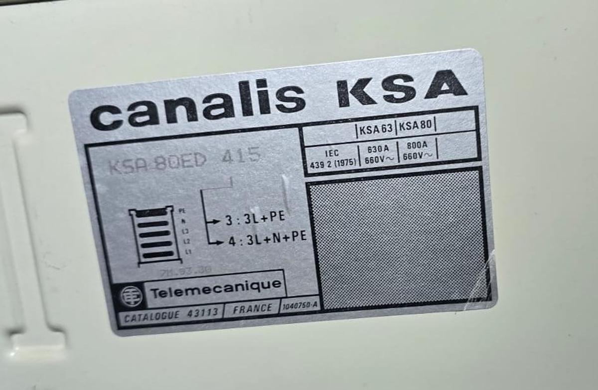 Usato 2001 Telemecanique CANALIS KSA