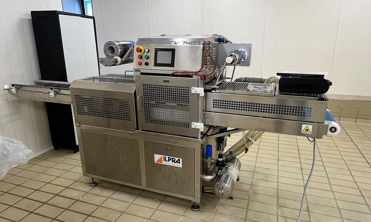 Usato 2013 Termo-sigillatrice ILPRA Foodpack FP 1401/09 VG - Tray heat-sealing machine