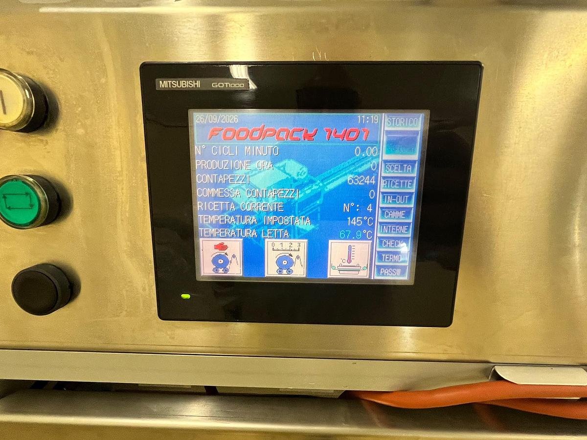 Usato 2013 Termo-sigillatrice ILPRA Foodpack FP 1401/09 VG - Tray heat-sealing machine