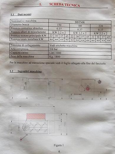 Usato 2006 Tritacarne VELATI TMR 180 - Meat grinder