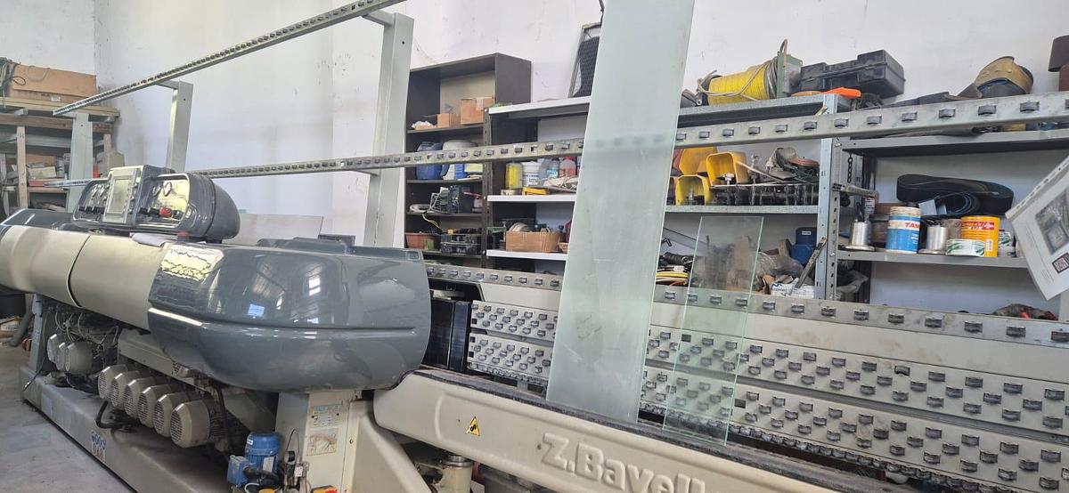 Usato 2011 Bisellatrice BAVELLONI  MAX 80 CNP - Glass Bevelling Machine