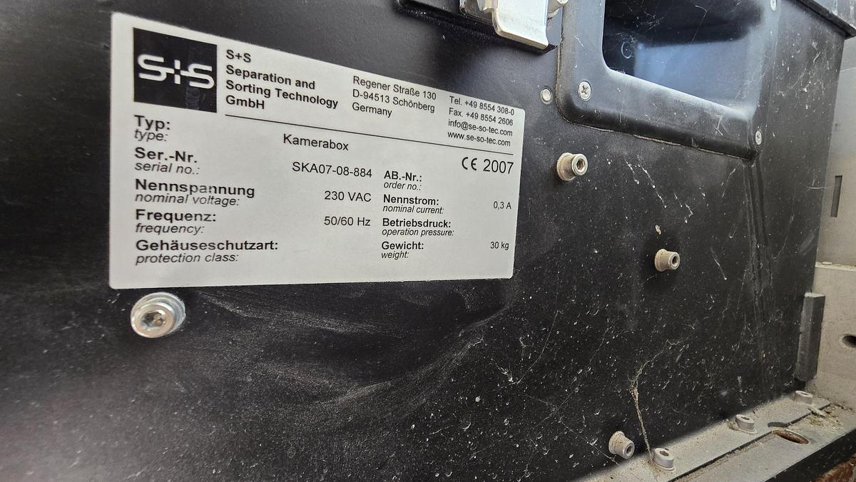 Usato 2007 Selezionatrice Ottica SESOTEC S+S Color separator - Optical Sorter