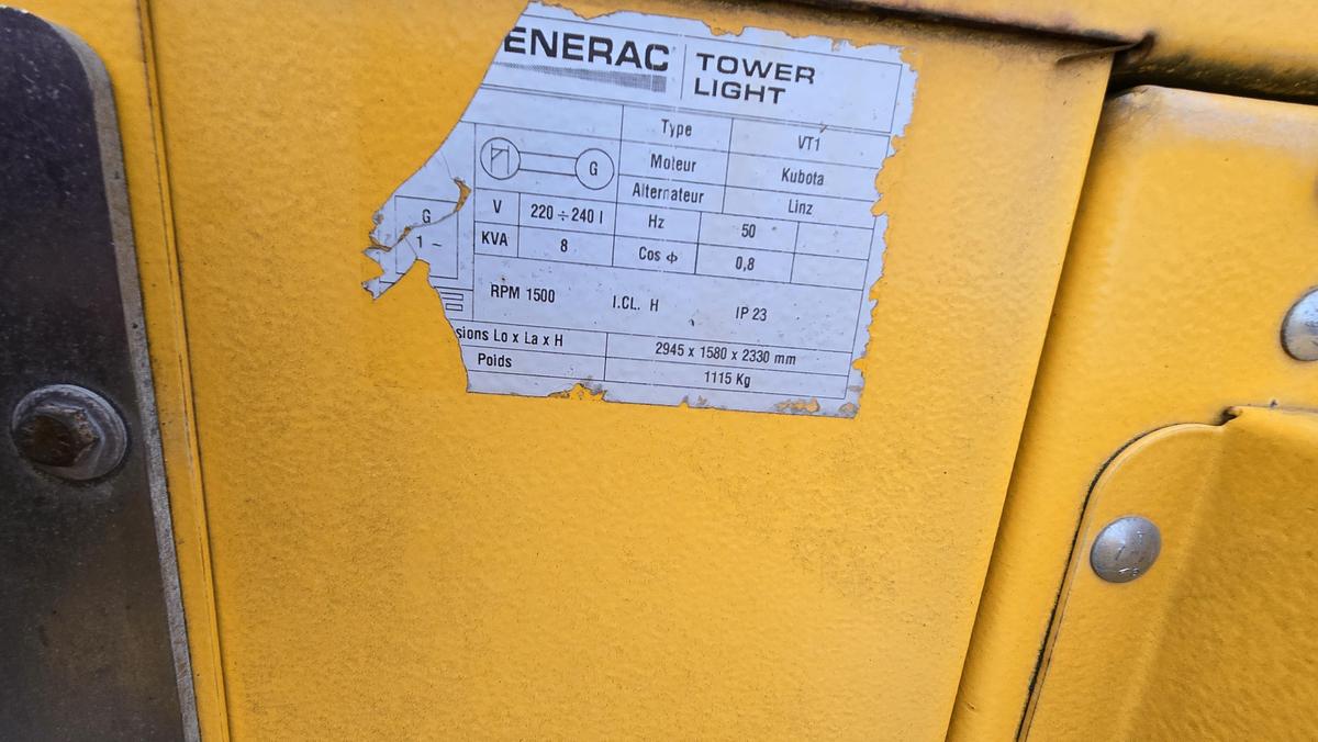 Usato 2008 Torre Faro ATLAS COPCO QLT H50 - Light Tower
