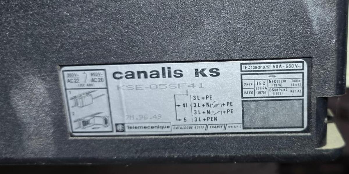 Usato 2001 Telemecanique CANALIS KSA
