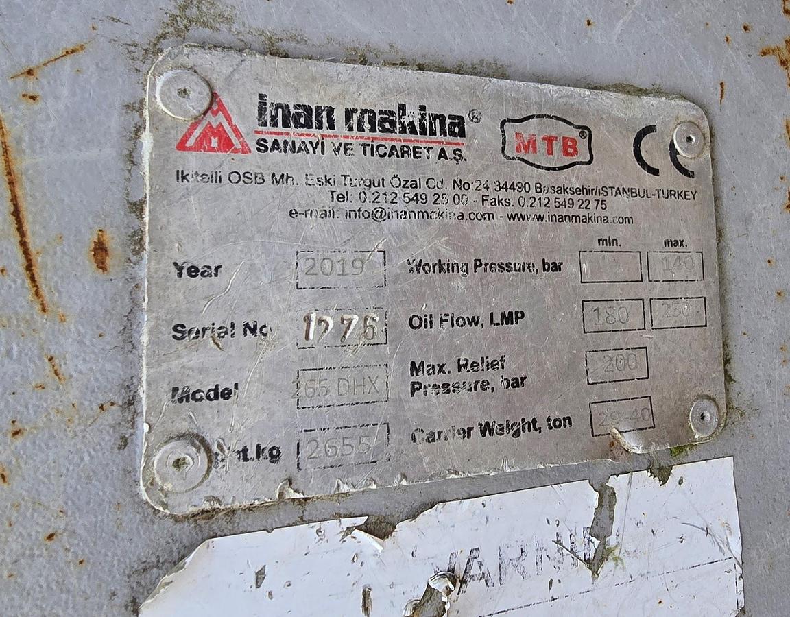 Usato 2019 Martello demolitore MTB HB4700 - 4.800kg Demolition hammer