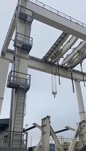 Usato 2013 Gru a Portale (cavalletto) CIMOLAI TECNOLOGY RGC027 - 340 Ton. RAIL GANTRY CRANE