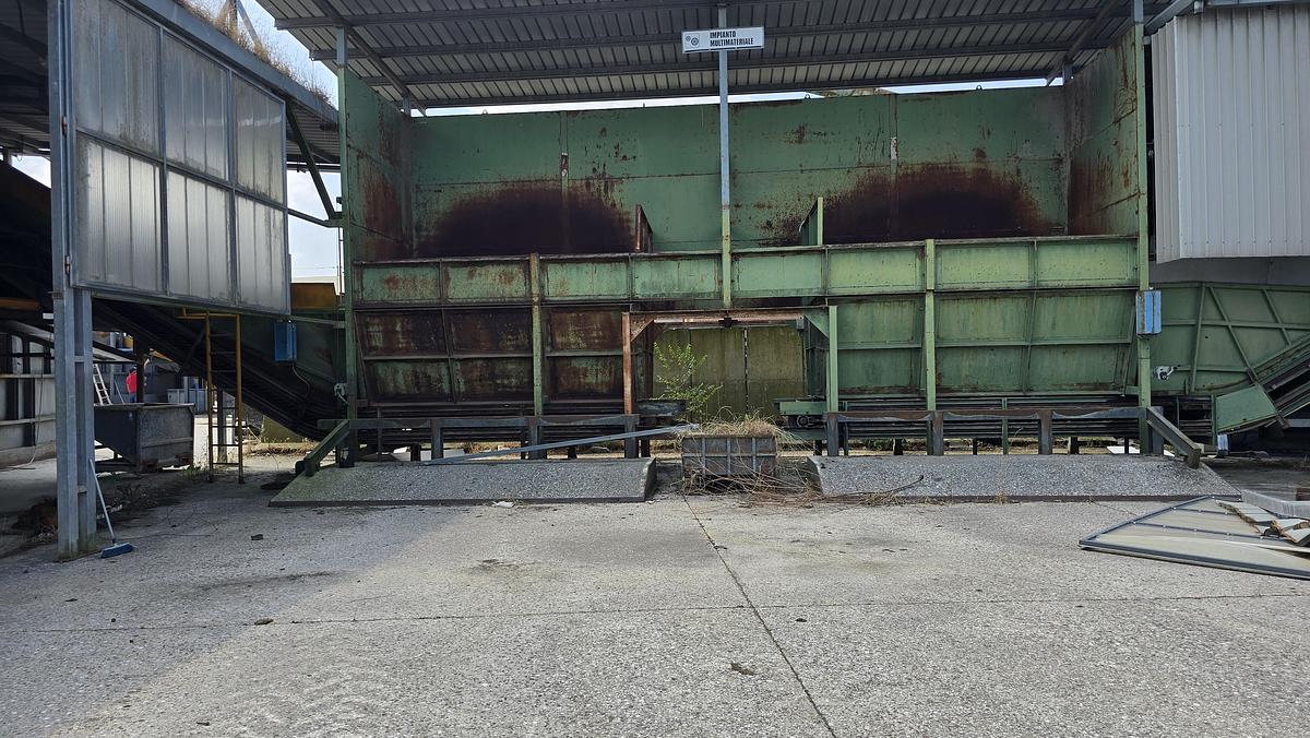 Usato 2010 Nastro Trasportatore con tramoggia GVF Impianti  - Conveyor Belt 