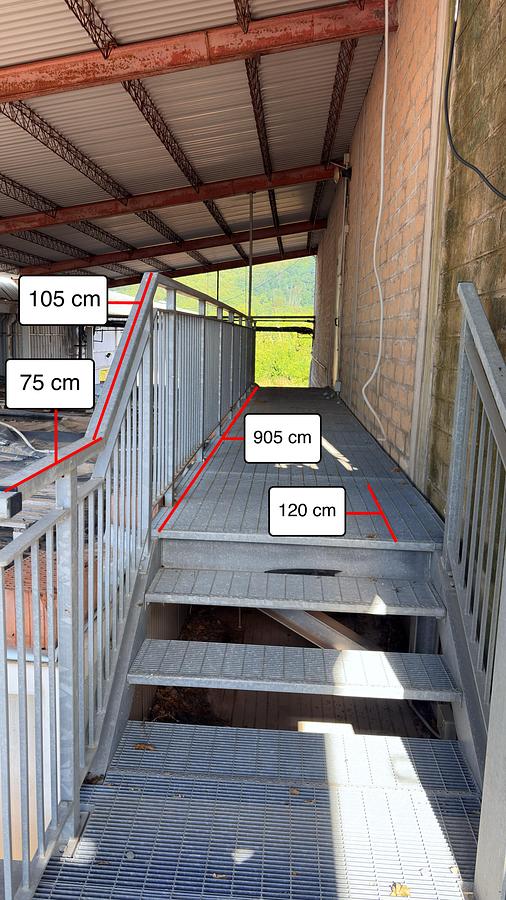 Usato 2014 Scala Industriale Antincendio 3P