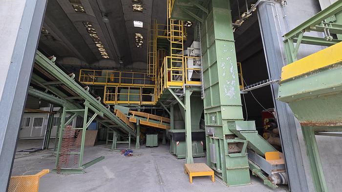 Usato 2014 Impianto lavorazione recupero Vetro REDWAVE e CVF - Glass recovery processing plant