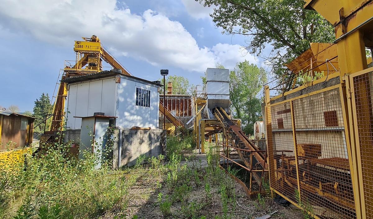 Usato Impianto di produzione conglomerato bituminoso LORO & PARISINI essiccatore MARINI EMCC 160 - Bituminous conglomerate plant