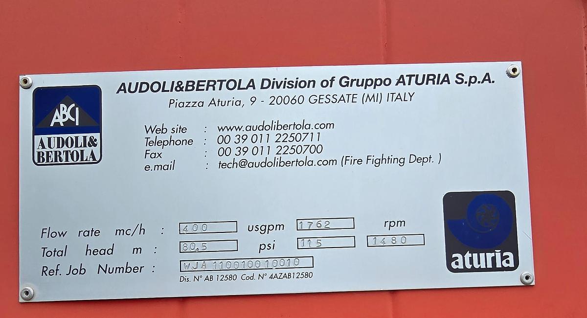 Usato 2011 AUDOLI & BERTOLA tipo ANS