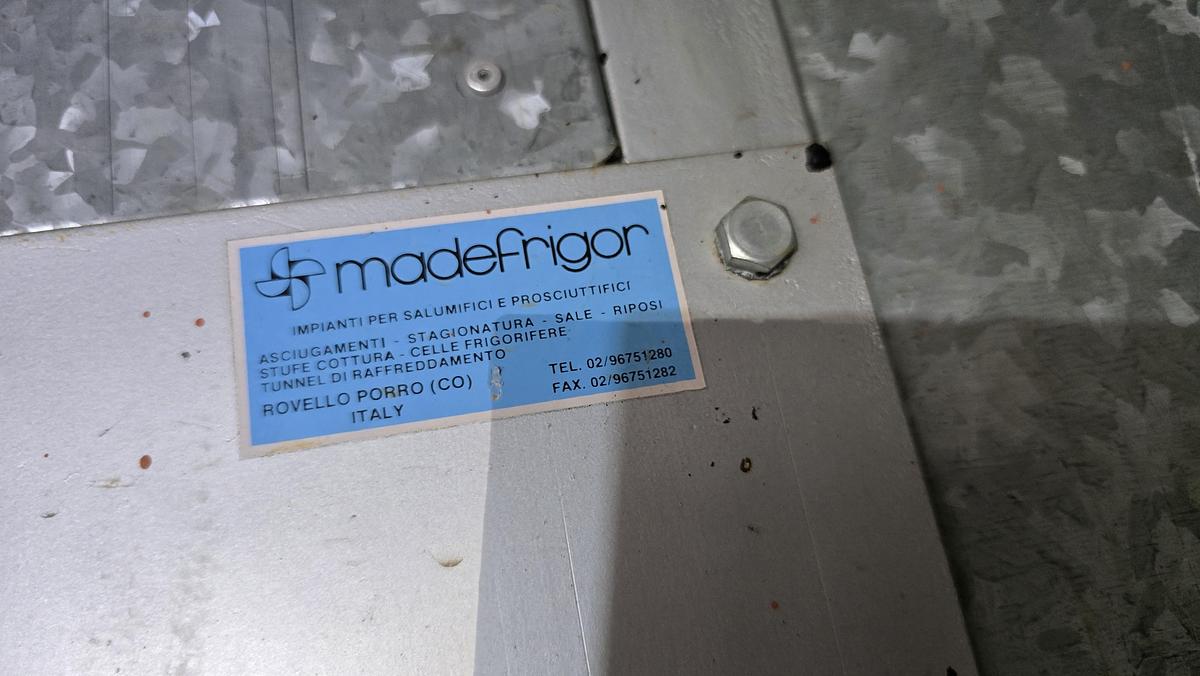 Usato 2008 Celle cottura alimenti MADEFRIGOR Acciaio 5.5x4.5 - Food cooking cells Steel