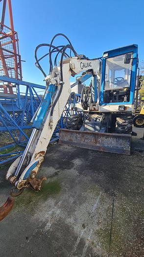 Usato 2002 Escavatore gommato GALLMAC WMW 100