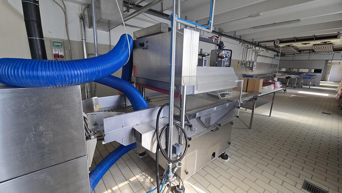 Usato 1995 Linea sottovuoto - Transvac VS 90 e Tunnel Termo-retrazione VC999 - Vacuum packaging and shrink wrapping