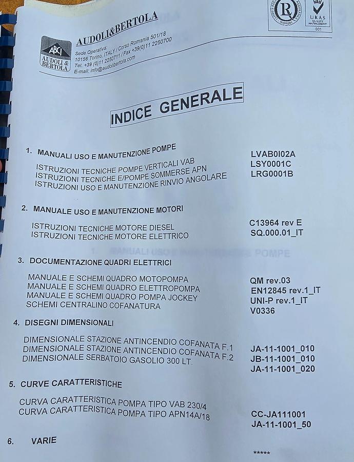 Usato 2011 AUDOLI & BERTOLA tipo ANS