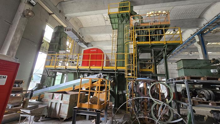 Usato 2014 Impianto lavorazione recupero Vetro REDWAVE e CVF - Glass recovery processing plant