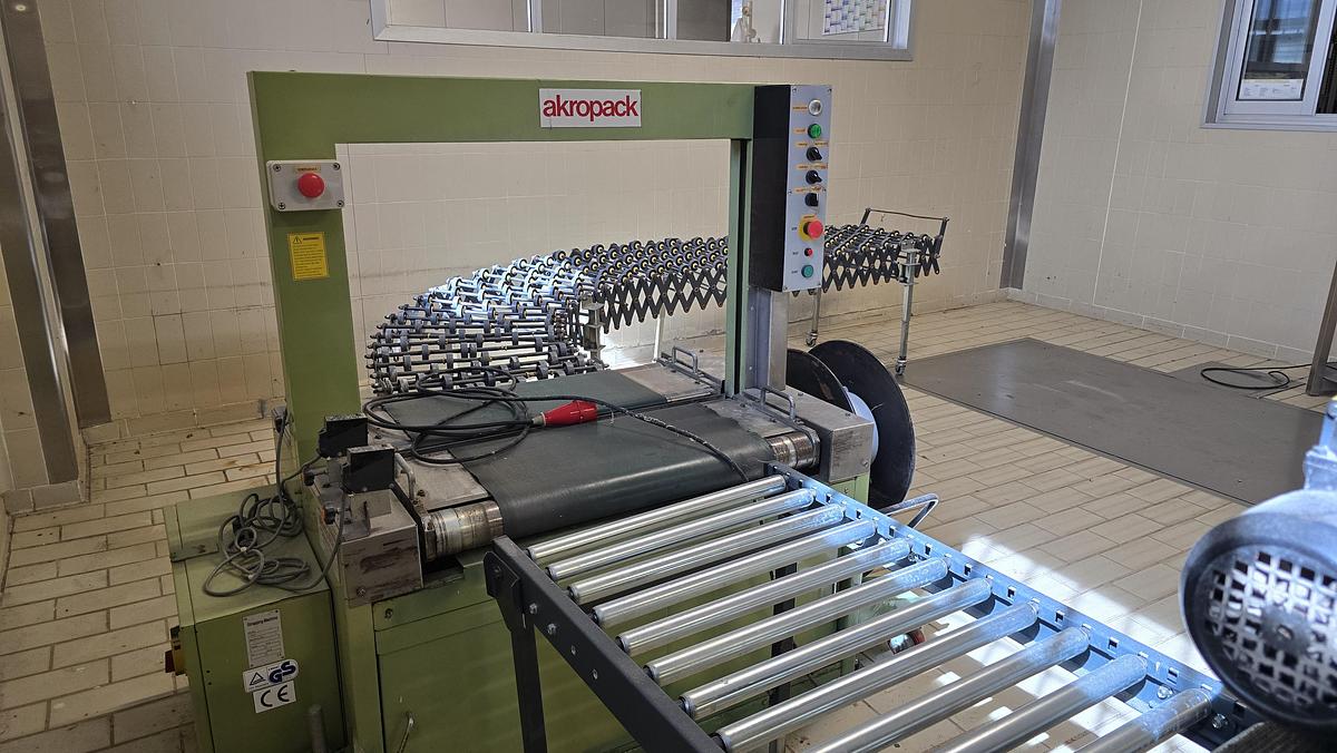 Usato 1990 Linea Imballaggio SIAT + Akropack SM4 - JK-5000 - Packaging Line