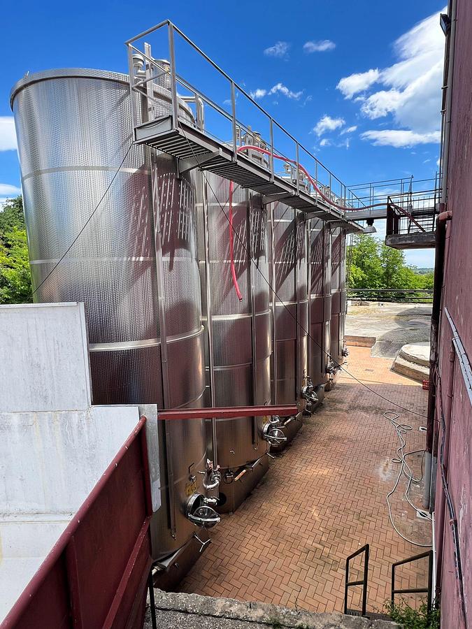 Usato Serbatoi vinificatori e stoccaggio Totale acciaio - Winemaking and storage tanks