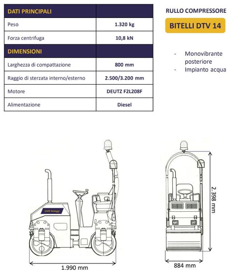 Usato 2001 BITELLI Paperino DTV 14 S