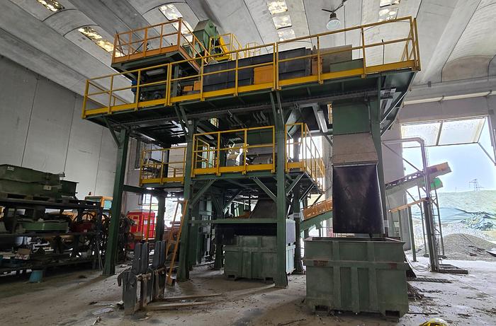 Usato 2014 Impianto lavorazione recupero Vetro REDWAVE e CVF - Glass recovery processing plant