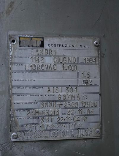 Usato 1994 Autospurgo SANDRI - IVECO - Drain cleaning system