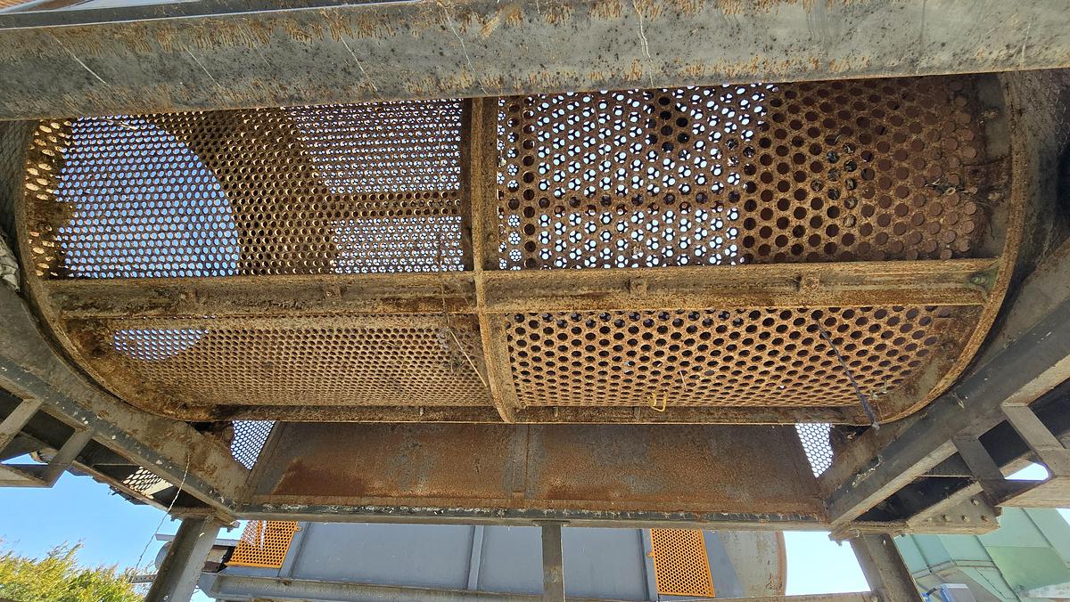 Usato 2010 Vaglio rotativo GVF Impianti 1250.4 - Rotary sieve