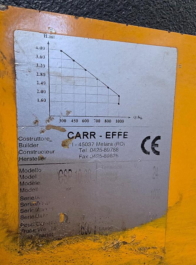 Usato 2018 Elevator NOBLELIFT ECL 10.16