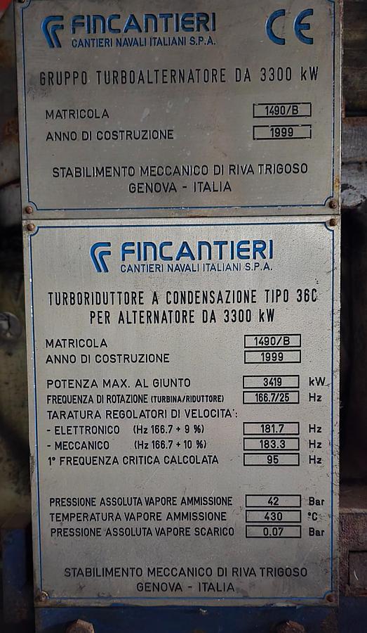 Usato 2000 Impianto Completo per Termodistruzione P.F.U.  e  Rifiuti ospedalieri con Generazione Energia Elettrica