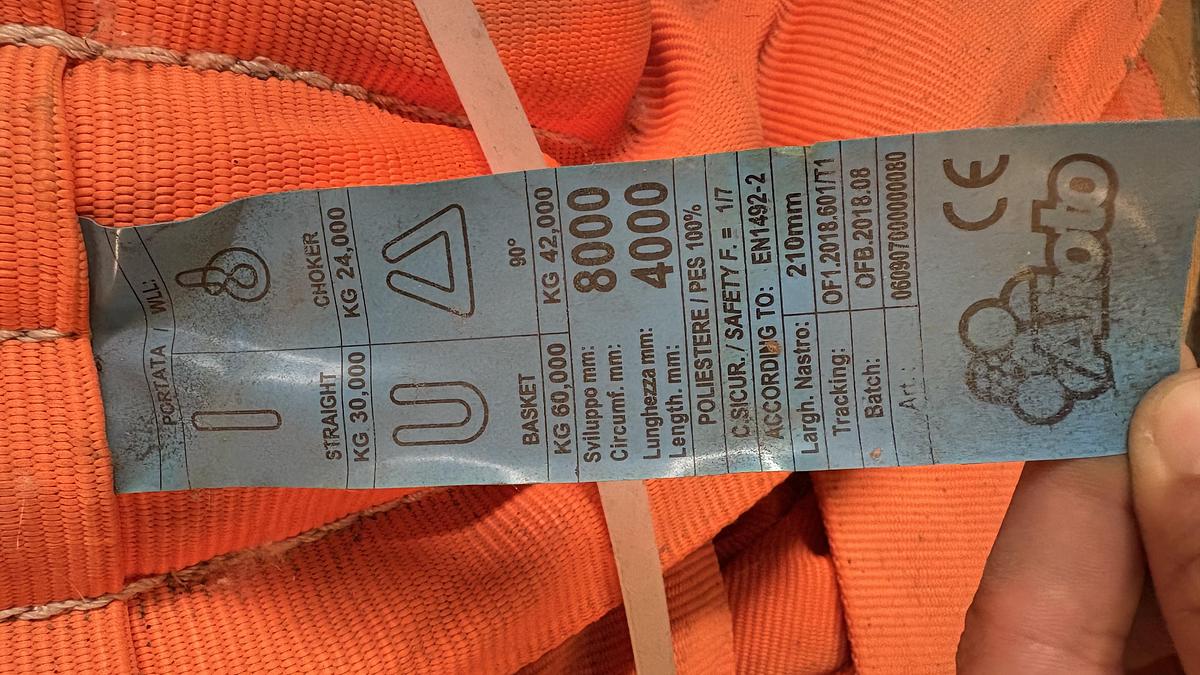 Usato Cavi di Sollevamento Anello Chiuso - Closed Loop Round Slings