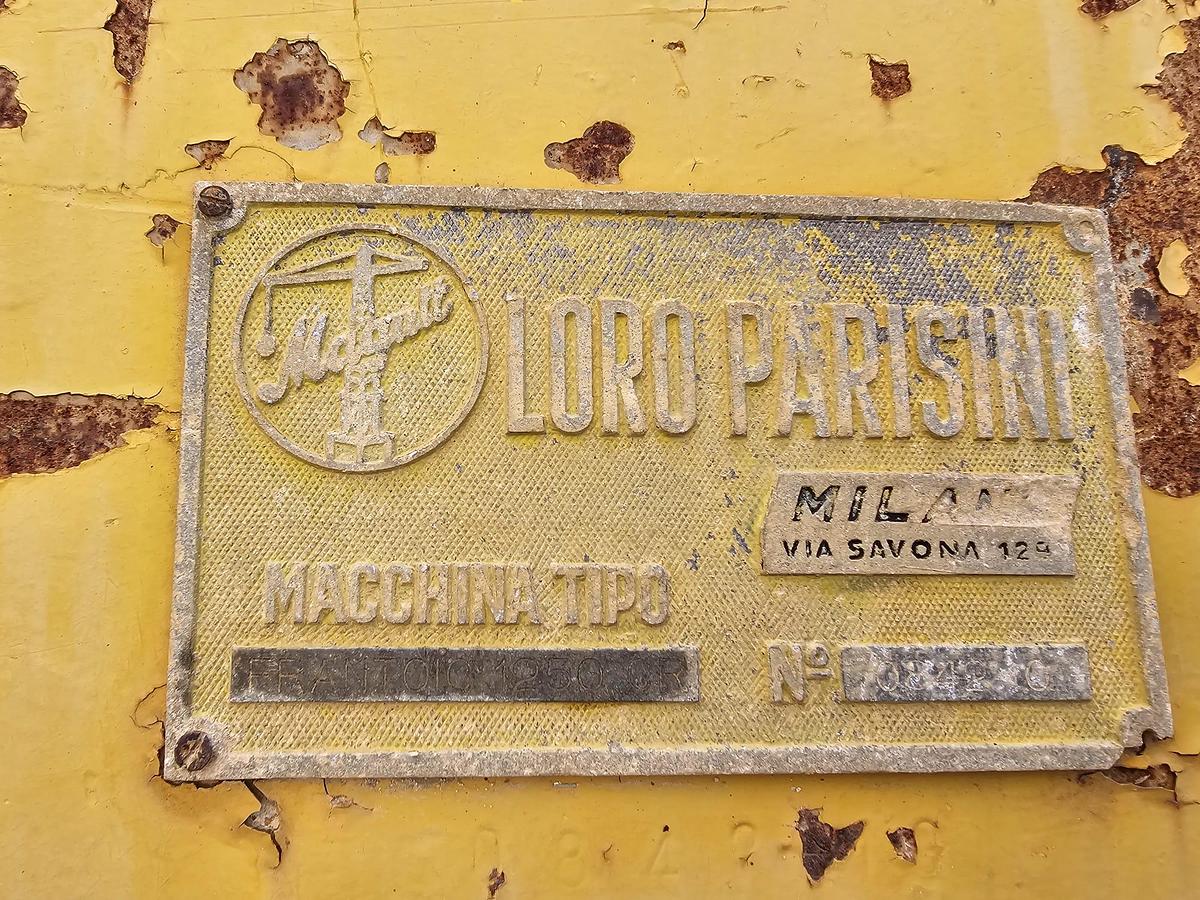 Usato 2001 Frantoio a mascelle Loro & Parisini 1250 CR - Jaw crusher