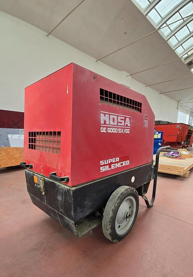 Usato Generator MOSA GE 6000 SX/GS - 6,5 kva