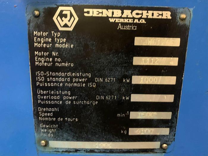 Usato 1991 JENBACHER JW 612 GS