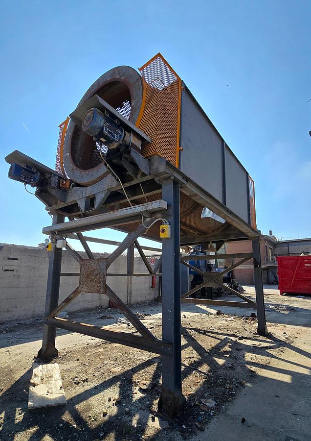 Usato 2010 Vaglio rotativo GVF Impianti 1250.4 - Rotary sieve