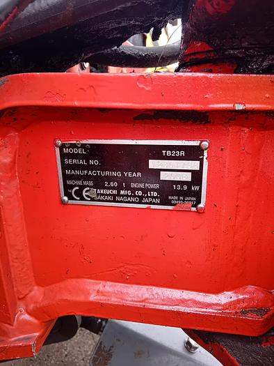 Usato 2008 Takeuchi TB23R