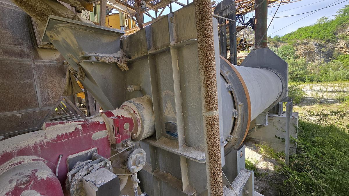 Usato 2009 Essiccatore Professionale a Doppio Tamburo ALLGAIER-MOZER TT 90/7 D OB A G - Double-shell rotary dryer