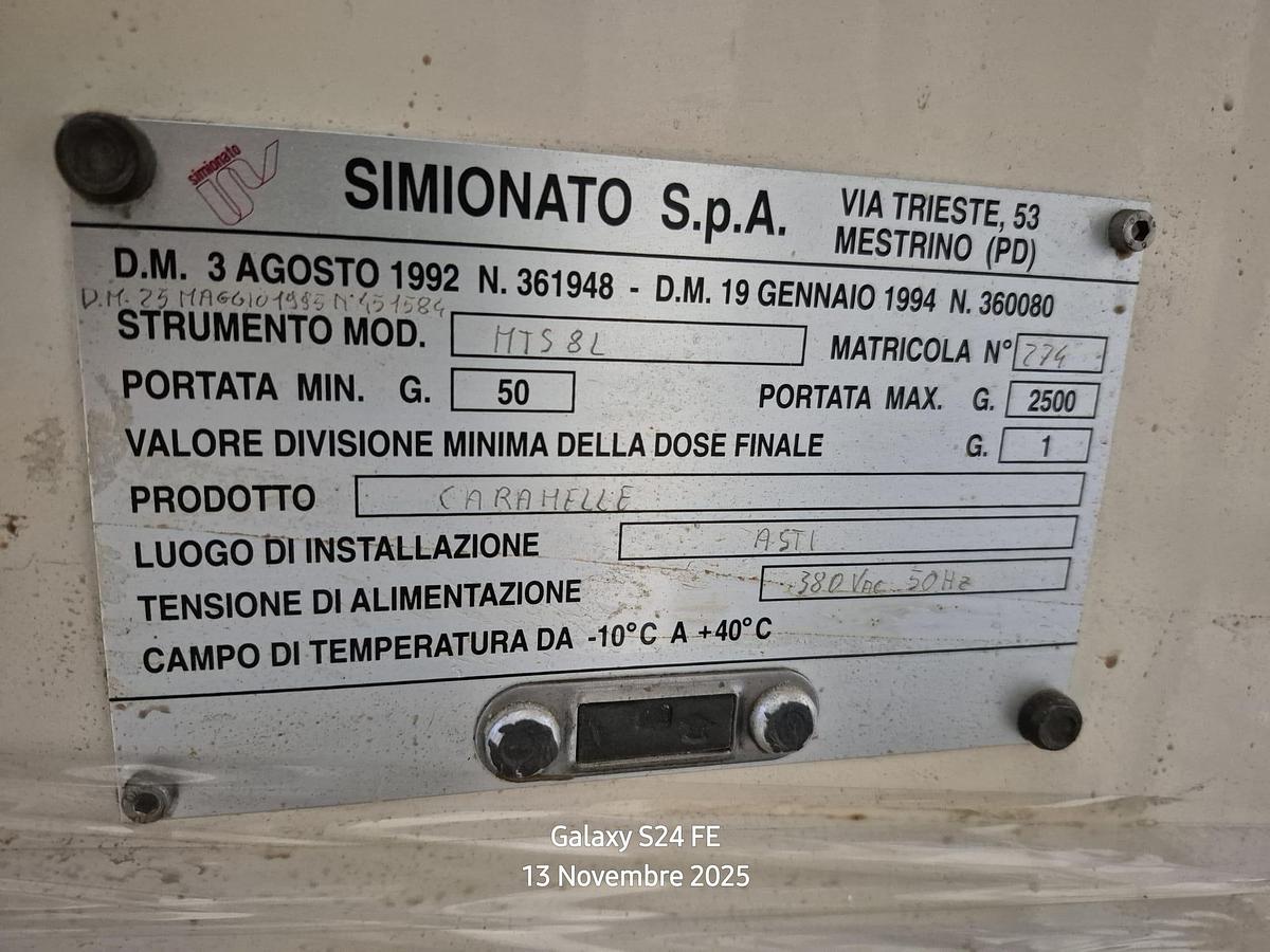 Usato 1996 SIMIONATO MTS 8L