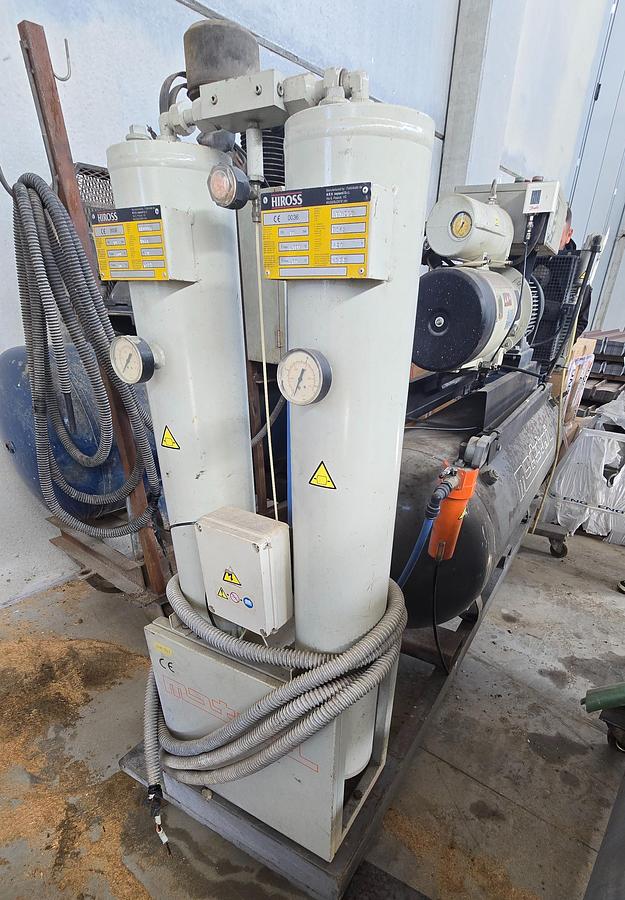 Usato 1995 Compressore rotativo a palette MATTEI ERC 511L - Rotary vane compressor