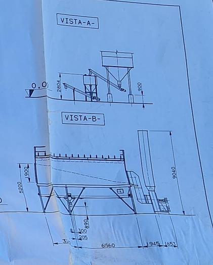 Usato 1995  Impianto aspirazione e abbattimento polveri, Filtro a Maniche Marini tipo FM 720/48