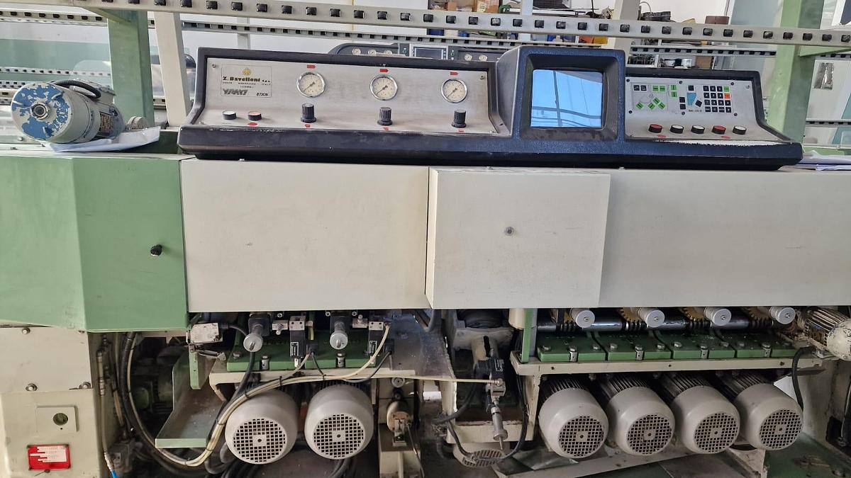 Usato 1994 Bisellatrice BAVELLONI B73 CN - Glass Bevelling Machine