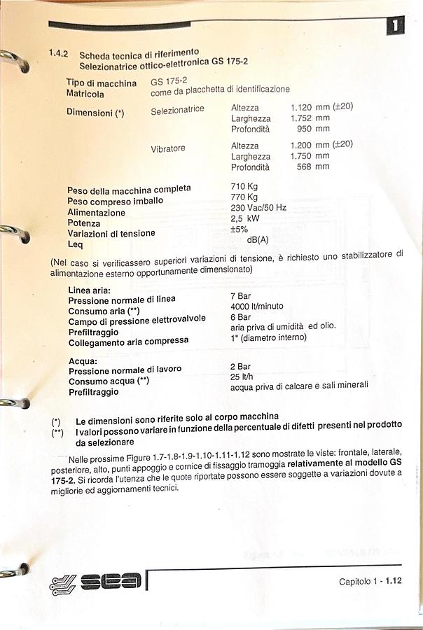 Usato 2002 SEA International s.r.l GS 175-2  251