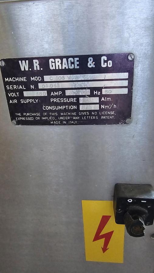 Usato 1995 Macchina per termo-retrazione GRACE CRYOVAC C 106 V - Stretch film shrinker